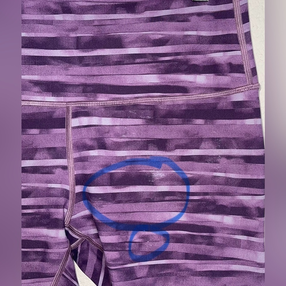 Lululemon Wunder Under Hi-Rise 7/8 Leggings Size 8 Shadowed Smoked Mullberry - Picture 6 of 8